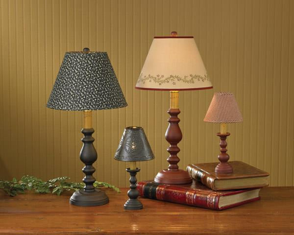 Candlestick Lamp Base 23" - Black