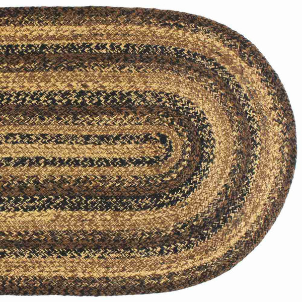 Cappuccino Oval Rug Swatch