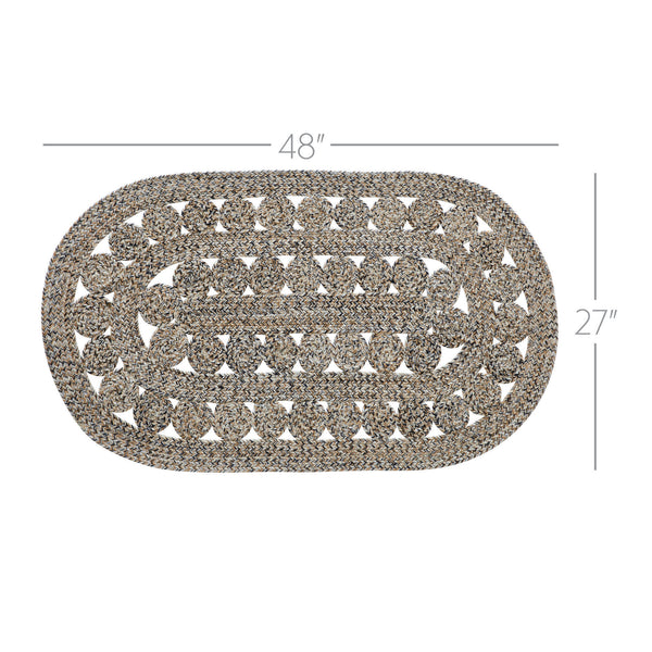 Celeste Blended Pebble Indoor/Outdoor Rug Oval 27x48