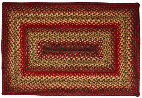 Cider Barn Braided Jute Rug Rectangle 20 x 30 in.