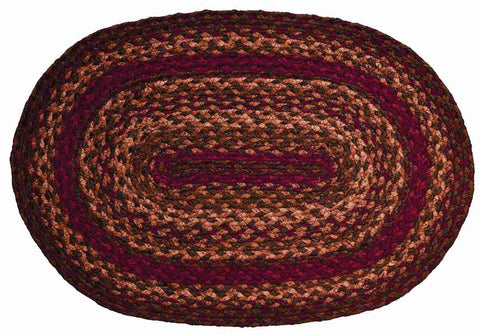 Cinnamon Braided Jute Swatch