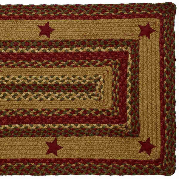 Cinnamon Star Braided  Close-up