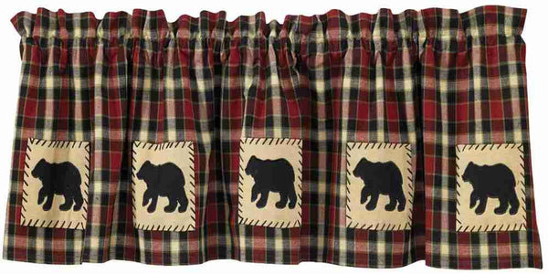Concord Bear Applique Valance