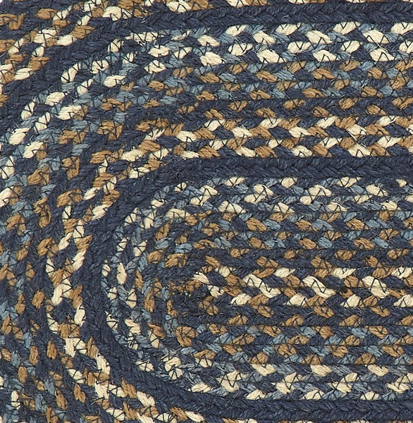 Denim Braided  Rug/Runner Oval 22 x 72 in.