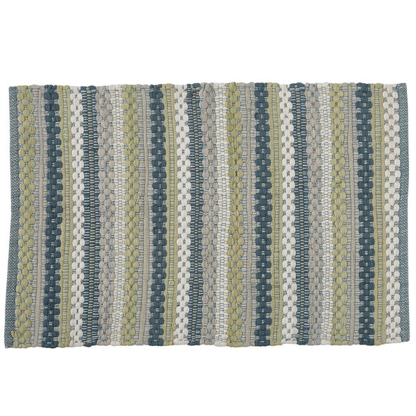 Dew Drop Rag Rug - 2' x 3'