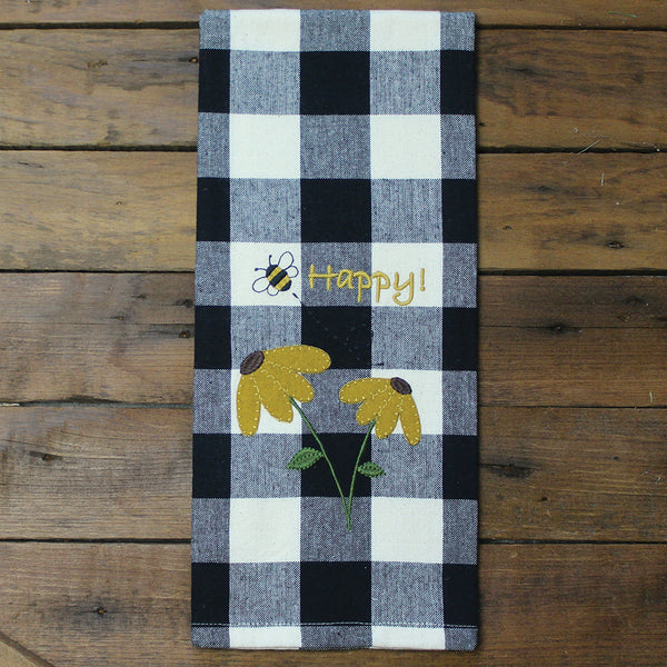 All Cotton and Linen Kitchen Towels, Cotton Dish Towels, Buffalo Check  Farmhouse Tea Towels Navy/Cream Set of 3 (18 x 28) 