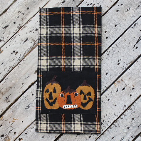 Jack-o-lanterns Black Towel