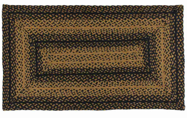 Ebony Braided  Rug Rectangle 5 X 8 ft.