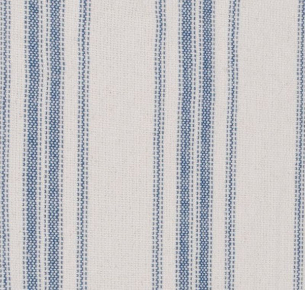 Grain Sack Stripe Blue Panels 63 in.