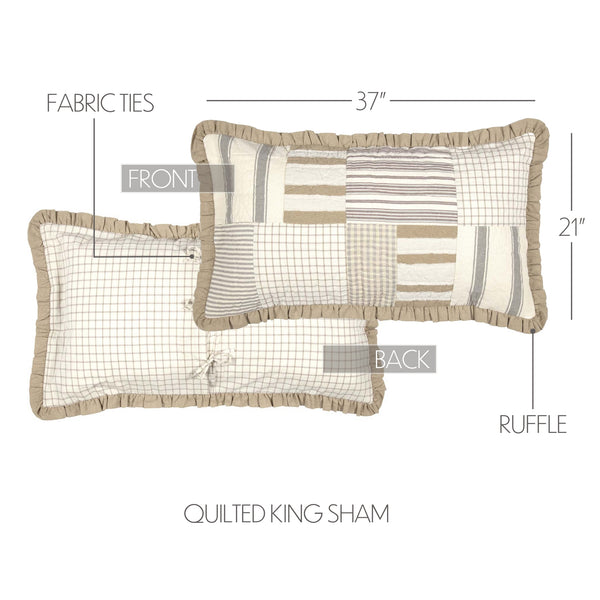 Grace King Sham 21x37