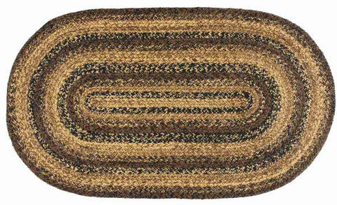 Cappuccino  Rug Oval 4 x 6 ft