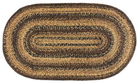 Cappuccino  Rug Oval 20 x 30 in.