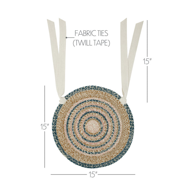 Kaila Jute Chair Pad 15 inch Diameter