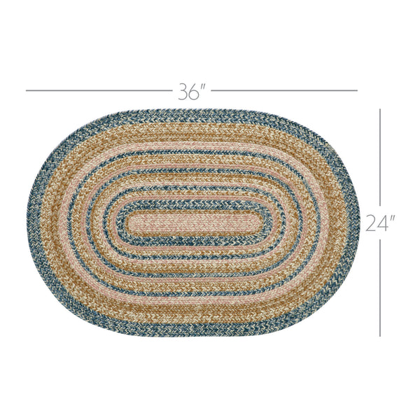 Kaila Jute Rug Oval 24x36