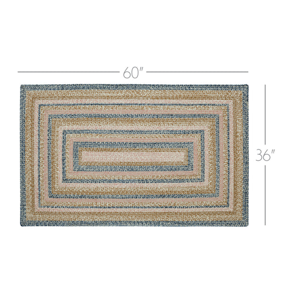 Kaila Jute Rug Rect w/ Pad 36x60