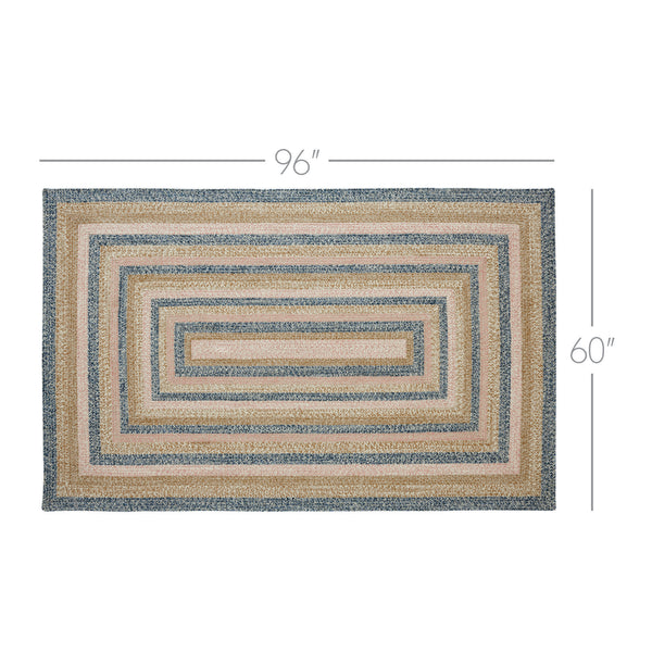 Kaila Jute Rug Rect w/ Pad 60x96
