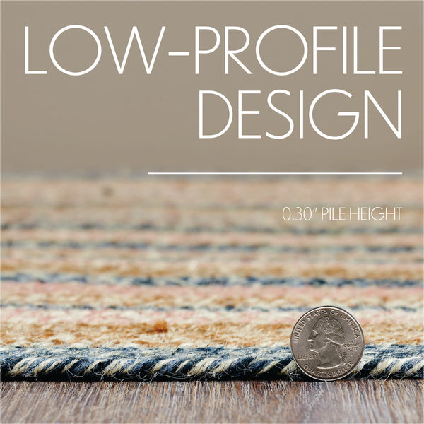 Kaila Jute Rug/Runner Rect w/ Pad 24x78