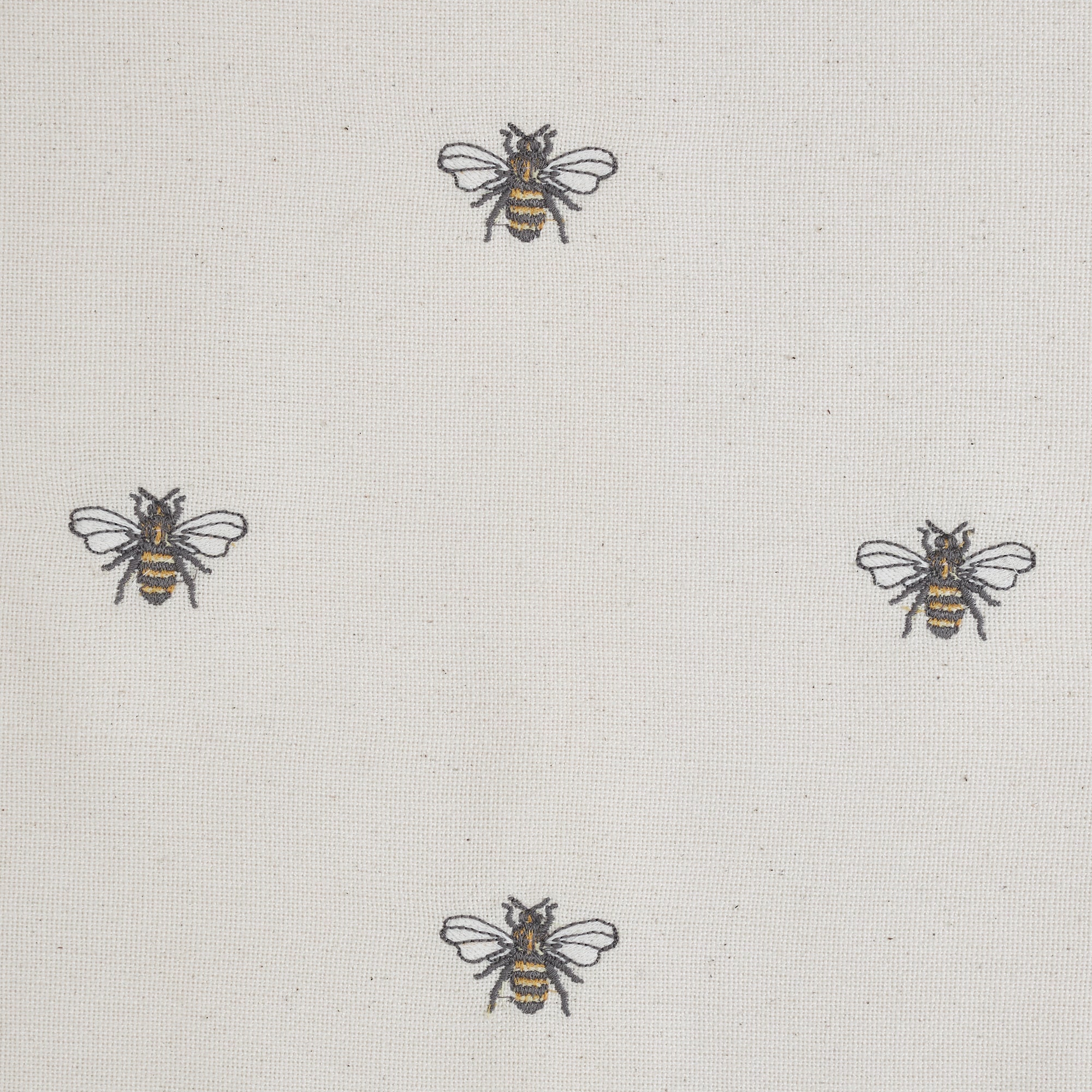Embroidered Bee Tea Towel Set of 4 19x28 - Allysons Place