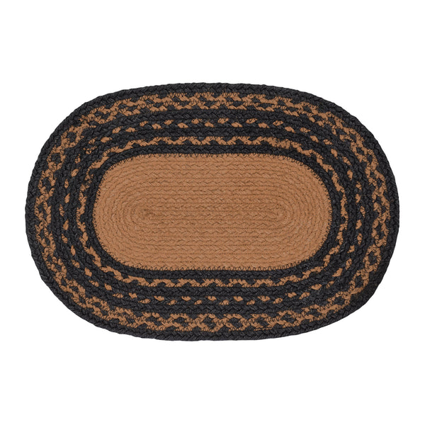 Farmhouse Star Jute Placemat Stencil Stars 12x18