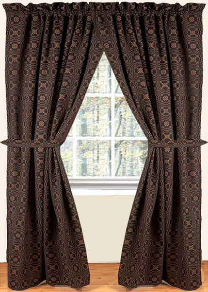 Lover's Knot Jacquard Panels 63 in.