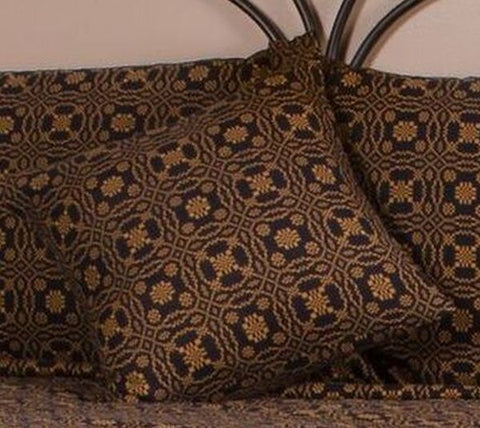 Lover's Knot Jacquard Pillow Cover 18 in.