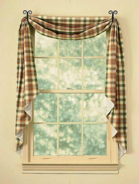 The Lemon Pepper Fishtail Swag is simple, yet stylish! Combining warm red, green, mustard, & cream, this charming, homey plaid spreads savory sweetness throughout your home!! Perfect way to get a custom look at a reasonable price!