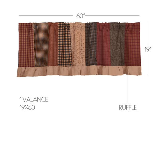 Maisie Patchwork Valance 19x60