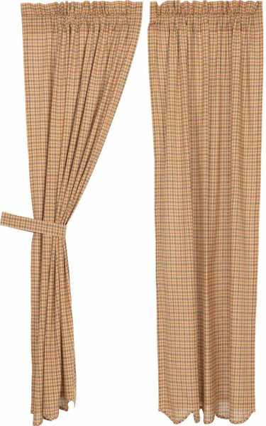 Millsboro Short Panel Scalloped Set Of 2 63x36