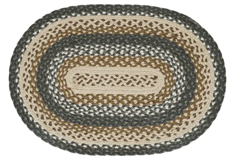 Grassland  Braided Oval Placemat set/4