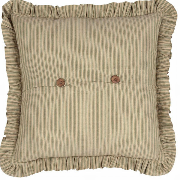 Prairie Winds Patchwork Pillow Reverse 18 in.