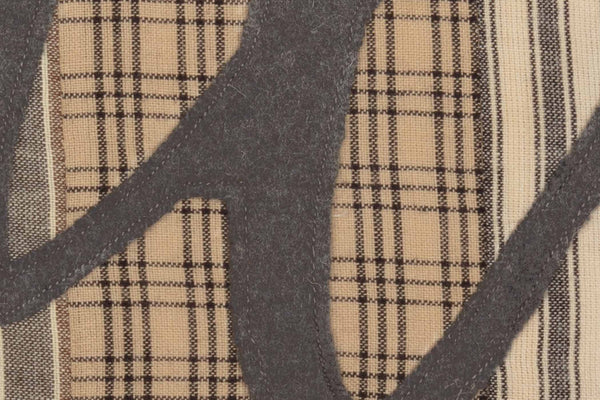 Sawyer Mill Charcoal Family Pillow 14x22