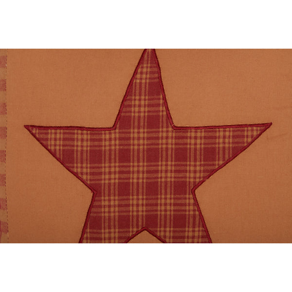 Ninepatch Star Quilted Pillow 12x12