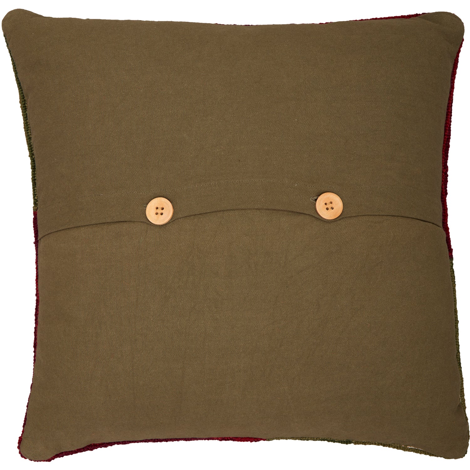 Tea Cabin Log Cabin Hooked Pillow 18x18 - Clearance - Final Qtys - Allysons  Place