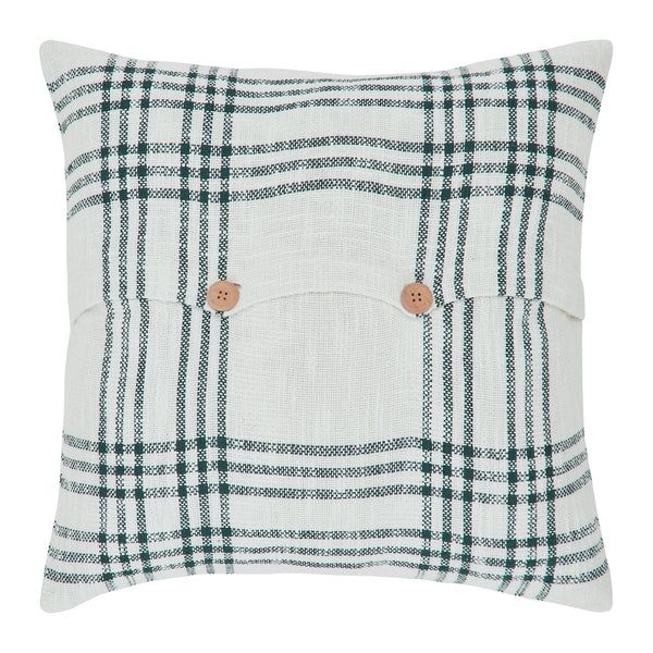 Pine Grove Plaid Fabric Pillow 18x18