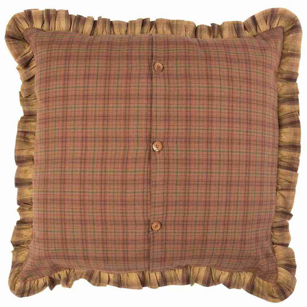 Prescott Euro Sham Fabric Ruffled Reverse