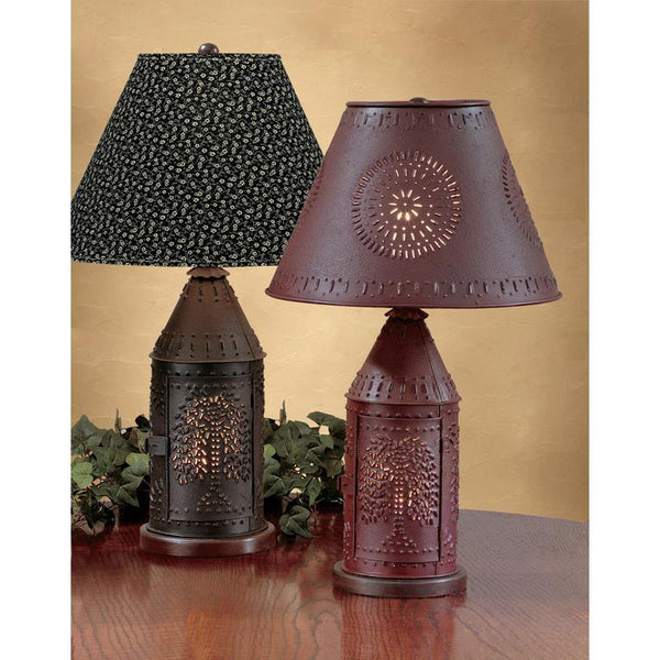 Willow Punched Revere Lamp BASE