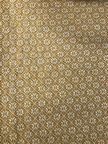 Cherry Blossom Mustard/Cream Queen Bed Cover Combo - Clearance - Coverlet and 2 Matching Pillow Shams. Visit website for free shipping offer. Primitive Country Home Decor.