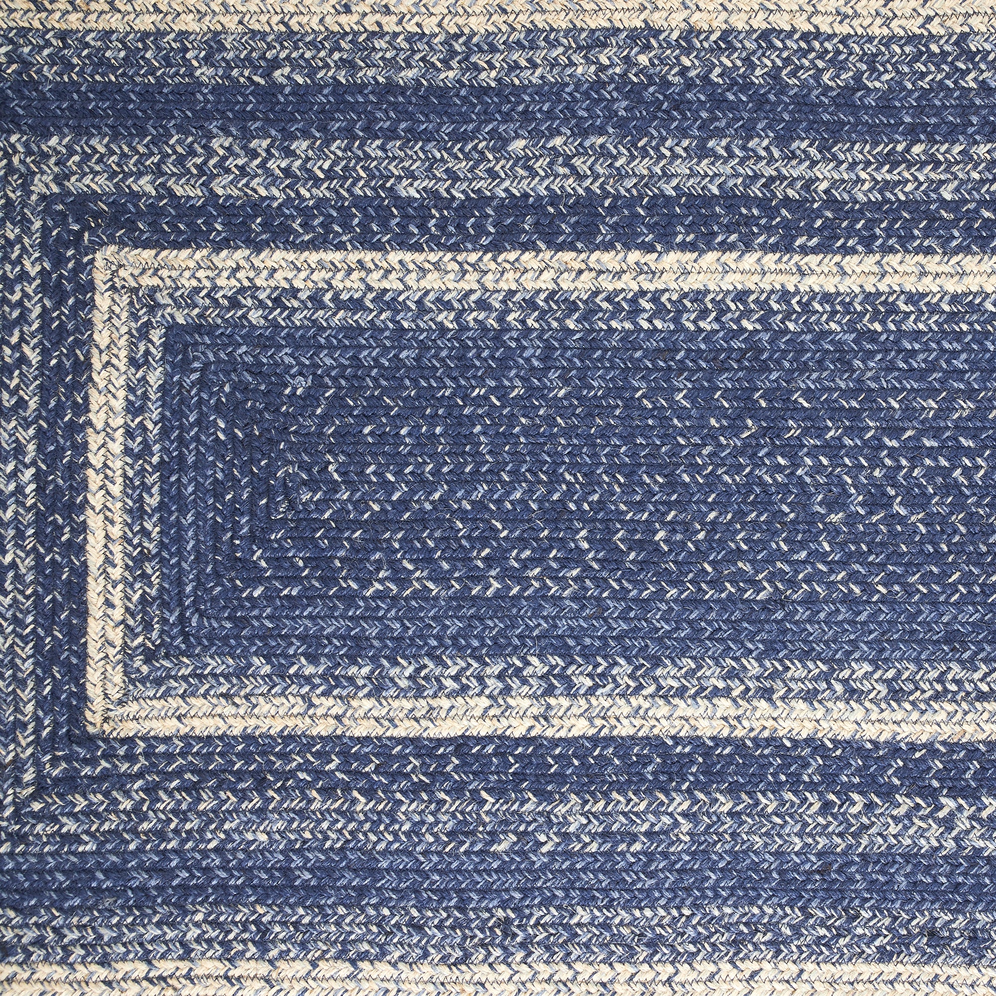 Great Falls Blue Jute Rug Rect 36x60 - Allysons Place