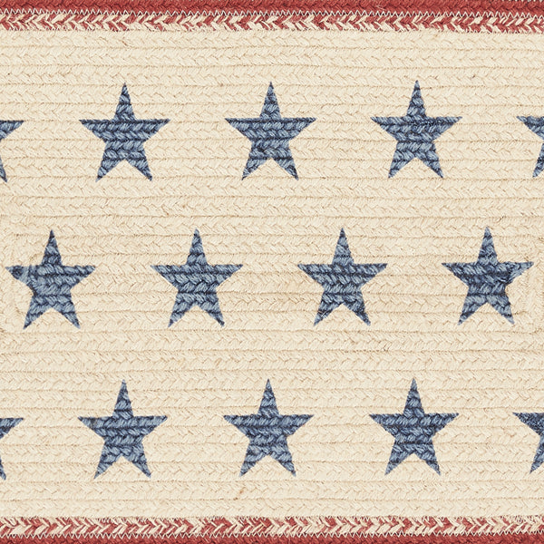 Celebration Jute Rug Half Circle 16.5x33