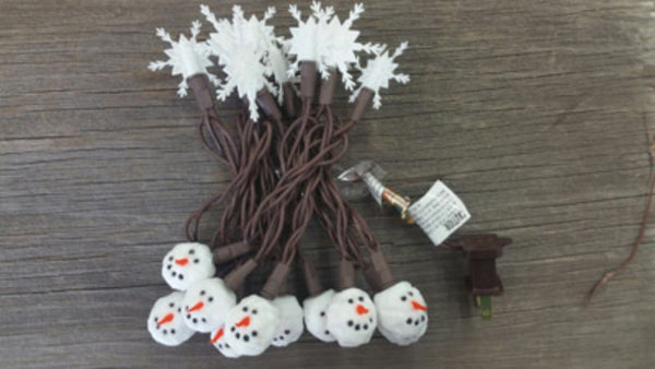 Snowman/Snowflake Popons