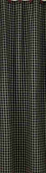 Sturbridge Black Shower Curtain