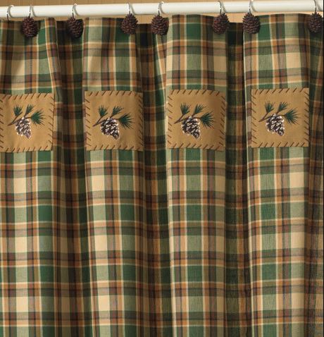 Scotch Pine Shower Curtain