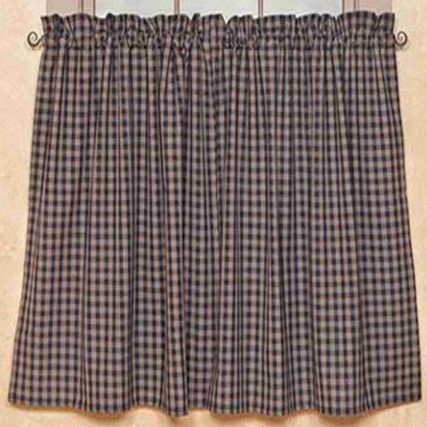 Sturbridge Navy Tier Panels Unlined 36 in.