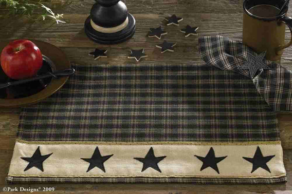 Sturbridge Star Border Placemat