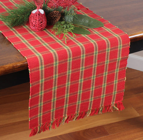 Yuletide Ribbed Table Runner