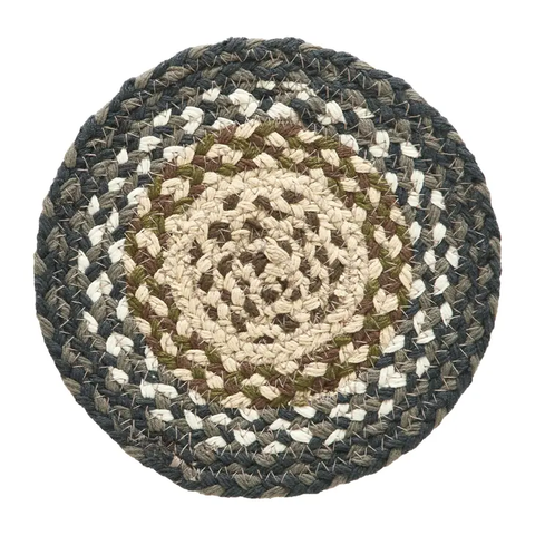 Grassland  Braided  Trivet 8 in. set/4