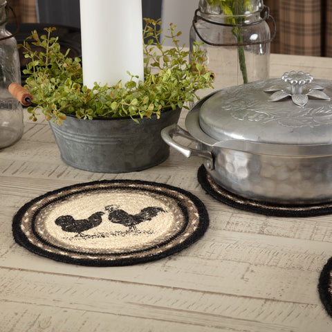 Sawyer Mill Poultry Jute Trivet