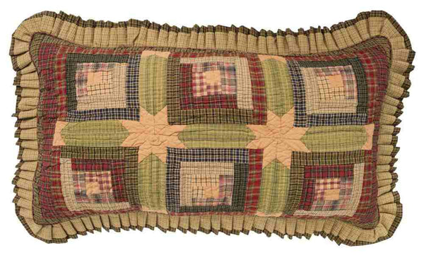 Tea Cabin King Sham 21x37 Primitive Country Farmhouse Bedding Home Decor & Accessories.