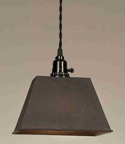 Trough Pendant Lamp Light Country Primitive