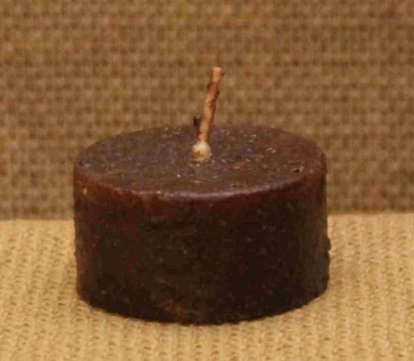 Mustard Cinnamon Wick Tea Light